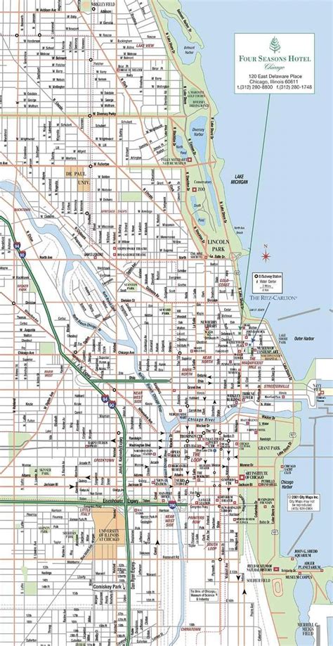 streets of chicago map.